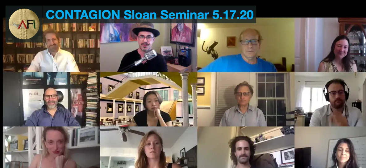 Complete conversation between Prof. Cerf and 'Contagion' screenwriter and science consultant