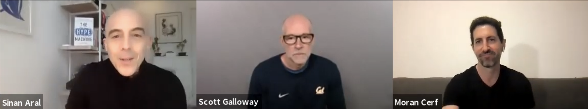 Speaking with Profs. Scott Galloway and Sinan Aral on "Digital Disruption".