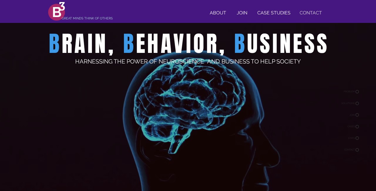 B-Cube website front page